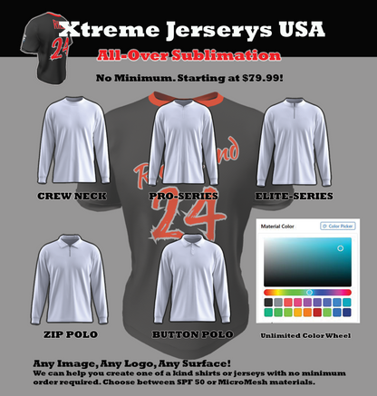 Custom Jersey Long Sleeve