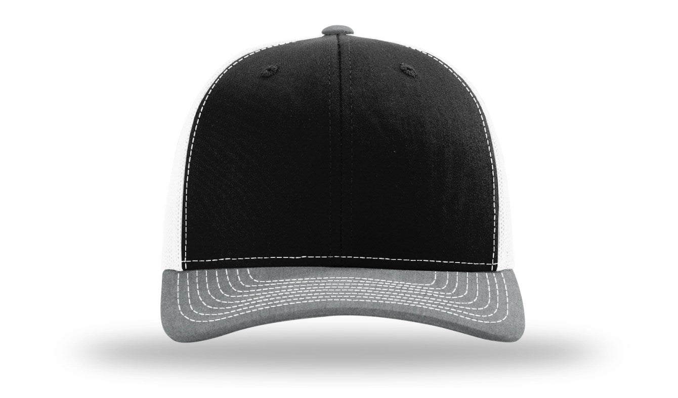 Trucker R112- Black / White / Grey