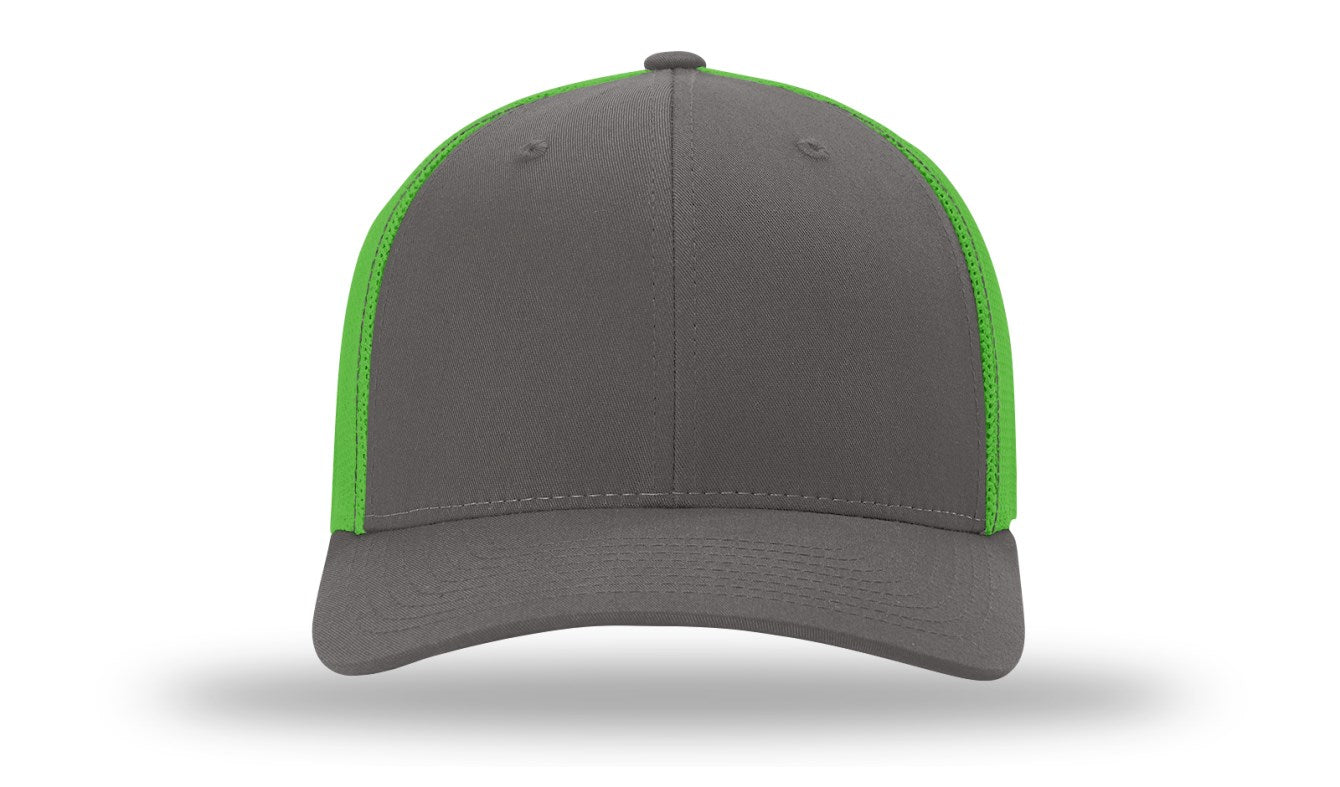 Trucker Flex - Charcoal / Neon Green
