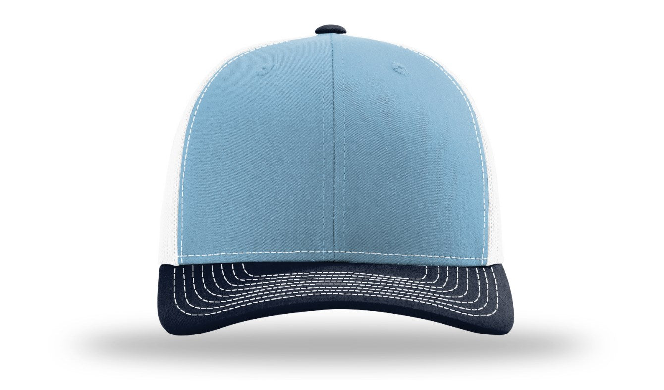 Trucker R112- Columbia Blue / White / Navy