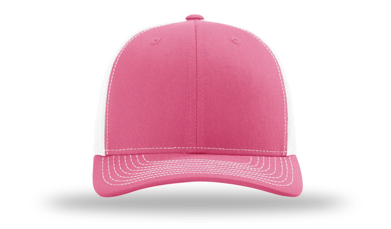 Trucker R112- Hot Pink / White