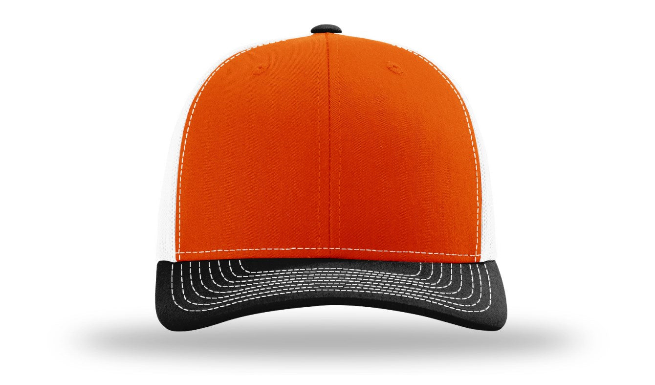 Trucker R112- Orange / White / Black